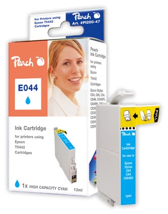 Peach Druckerpatrone Cyan